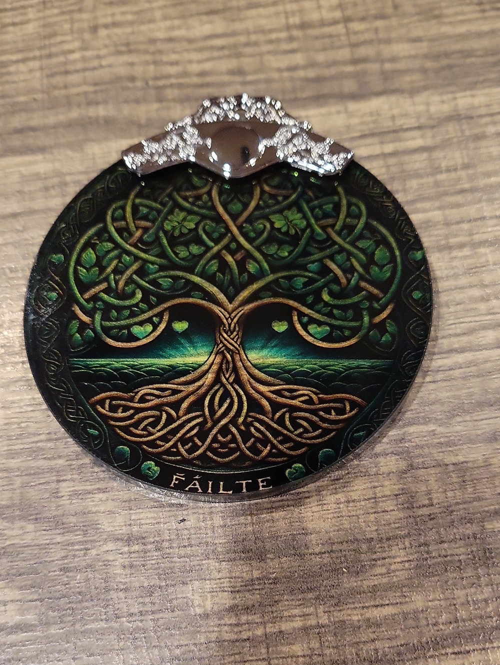 5 For 25.00 / Celtic Tree Of Life Ornament,NIB